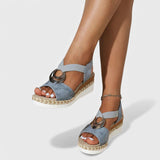 FARAH – Sandalias de verano con cuña
