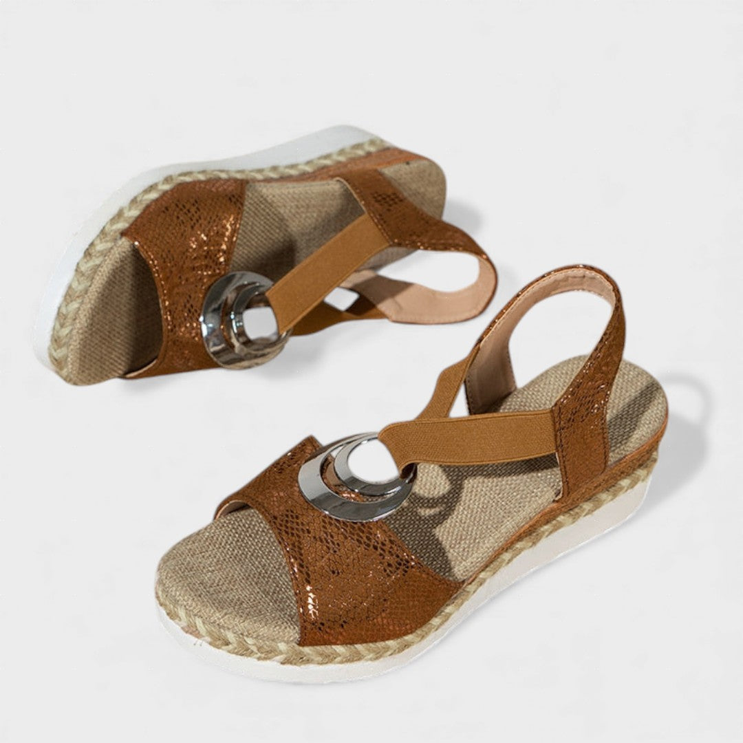 FARAH – Sandalias de verano con cuña