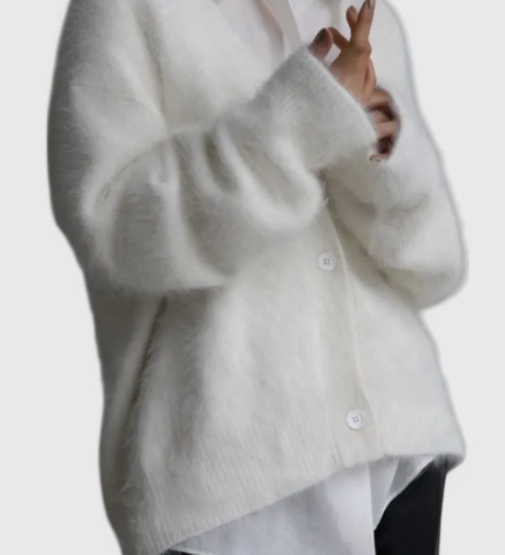 DANIELA – Cardigan de Cachemira Suave