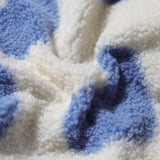 DIANNE – Chaqueta reversible con estampado de corazones y diseño cómodo