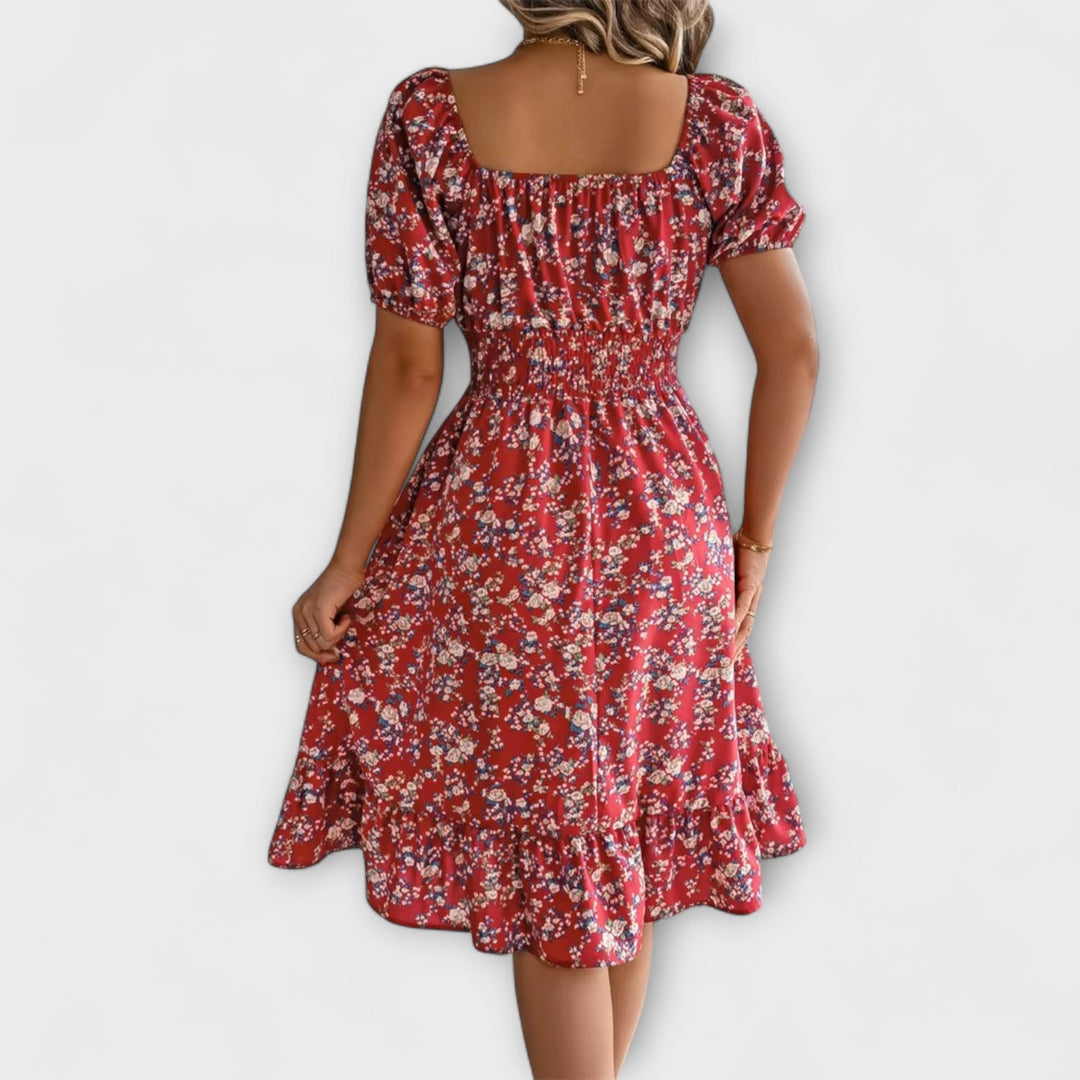 NORA – Vestido de flores veraniego