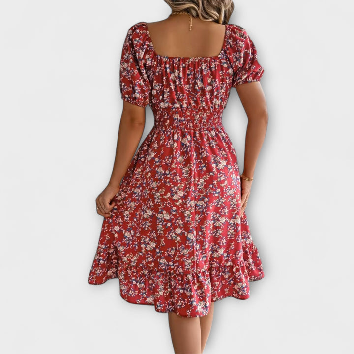 NORA – Vestido de flores veraniego