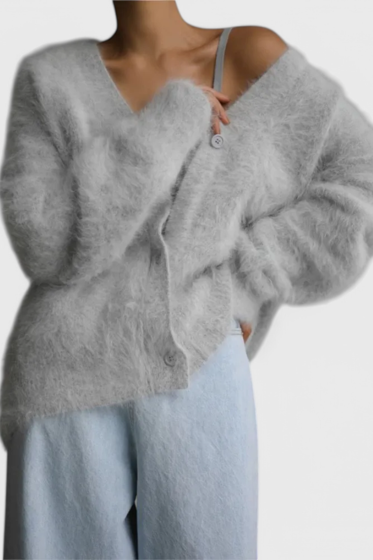DANIELA – Cardigan de Cachemira Suave