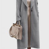 CHLOE – Abrigo Estructurado Elegante de Largo Completo