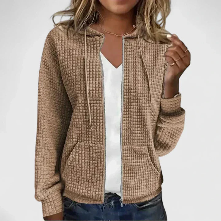 SIENNA – Sudadera con cremallera