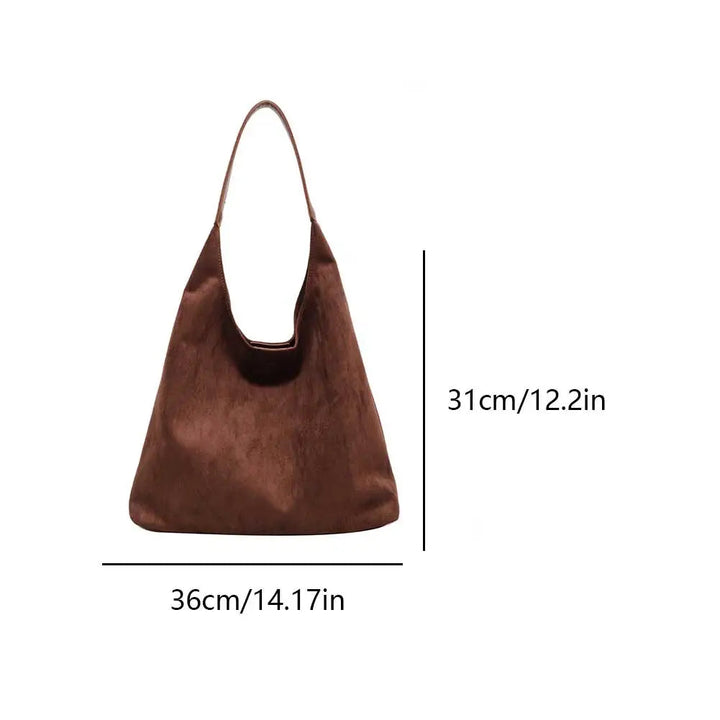 LOLA – Bolso de ante con asa