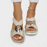 FARAH – Sandalias de verano con cuña