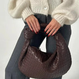 SAGE – Bolso de Hombro Mediano Tejido