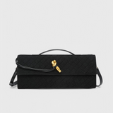 DIANA – Bolso de Hombro Clásico de Ante