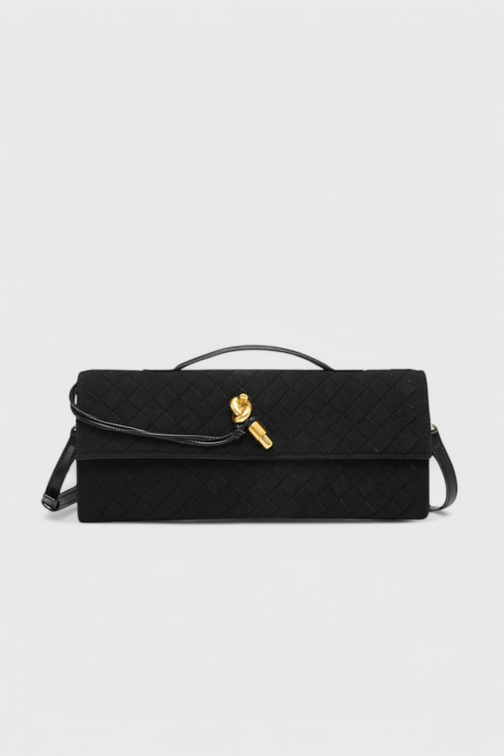 DIANA – Bolso de Hombro Clásico de Ante