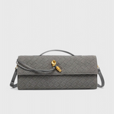 DIANA – Bolso de Hombro Clásico de Ante