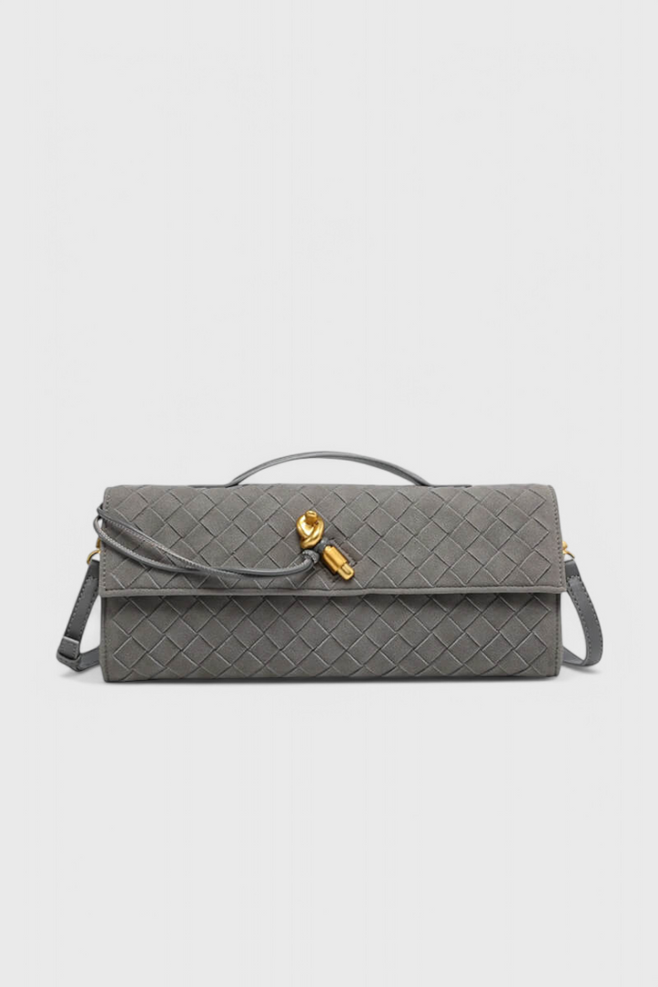 DIANA – Bolso de Hombro Clásico de Ante