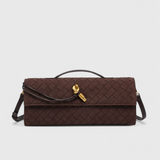 DIANA – Bolso de Hombro Clásico de Ante