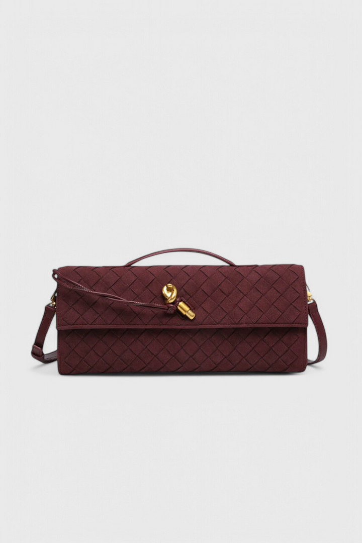 DIANA – Bolso de Hombro Clásico de Ante