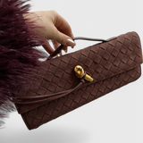 DIANA – Bolso de Hombro Clásico de Ante