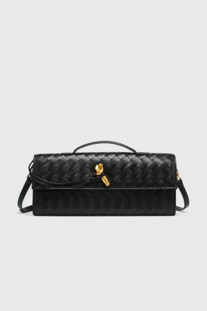 MELANIE – Bolso con Detalle de Nudo Dorado
