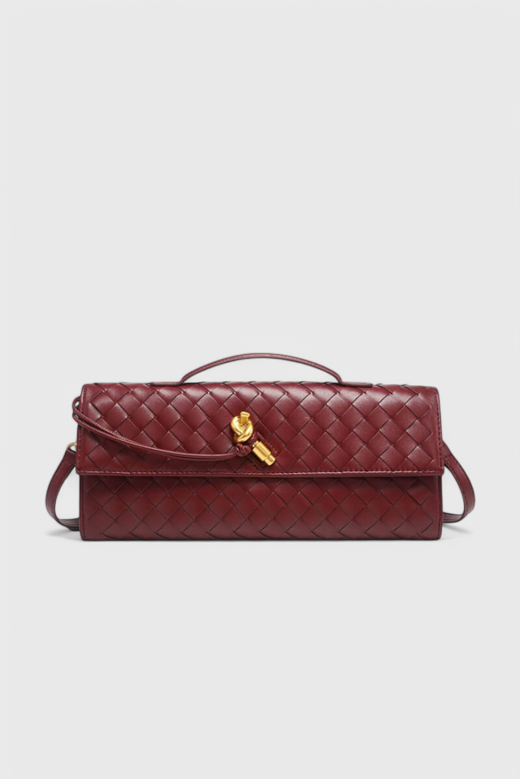 MELANIE – Bolso con Detalle de Nudo Dorado