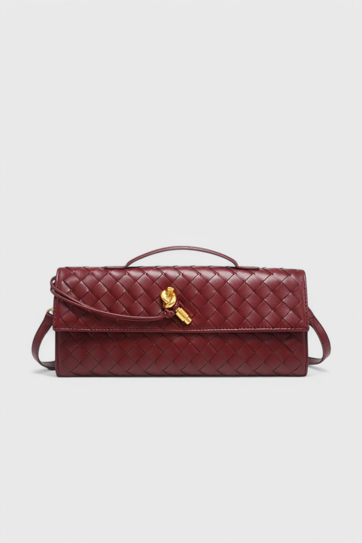 MELANIE – Bolso con Detalle de Nudo Dorado