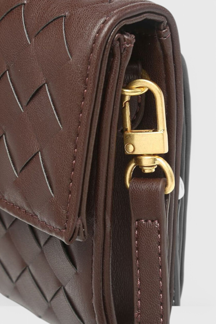MELANIE – Bolso con Detalle de Nudo Dorado