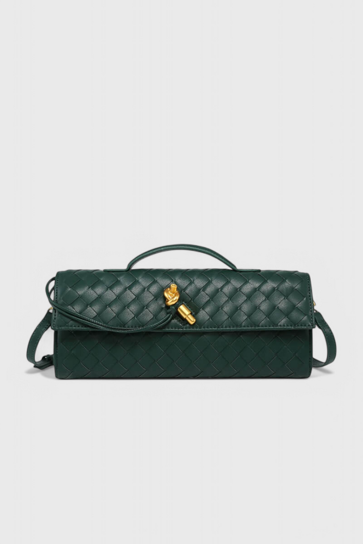 MELANIE – Bolso con Detalle de Nudo Dorado