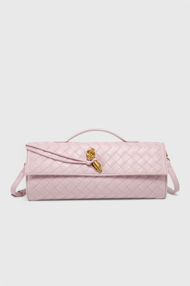 MELANIE – Bolso con Detalle de Nudo Dorado