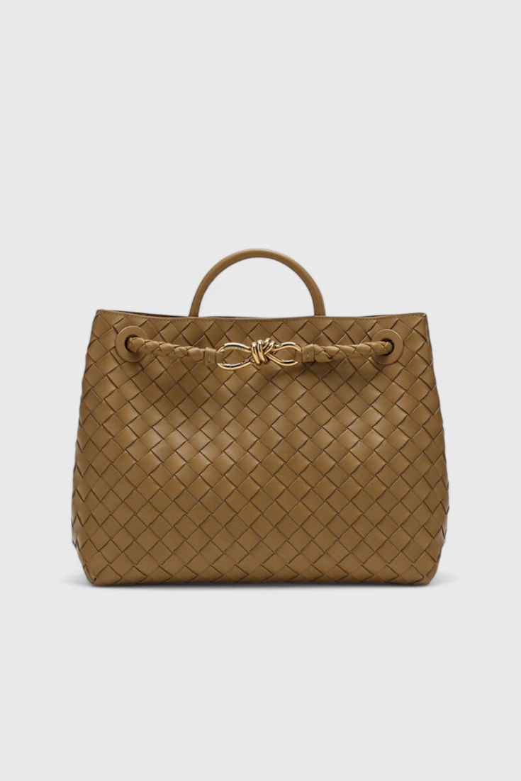 HELENA – Bolsa Diaria Tejida Índigo