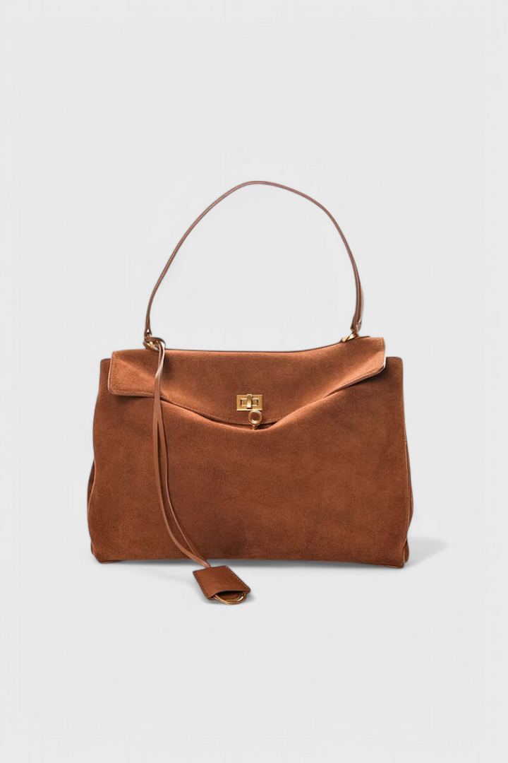 HENNA – Bolso de Hombro de Ante