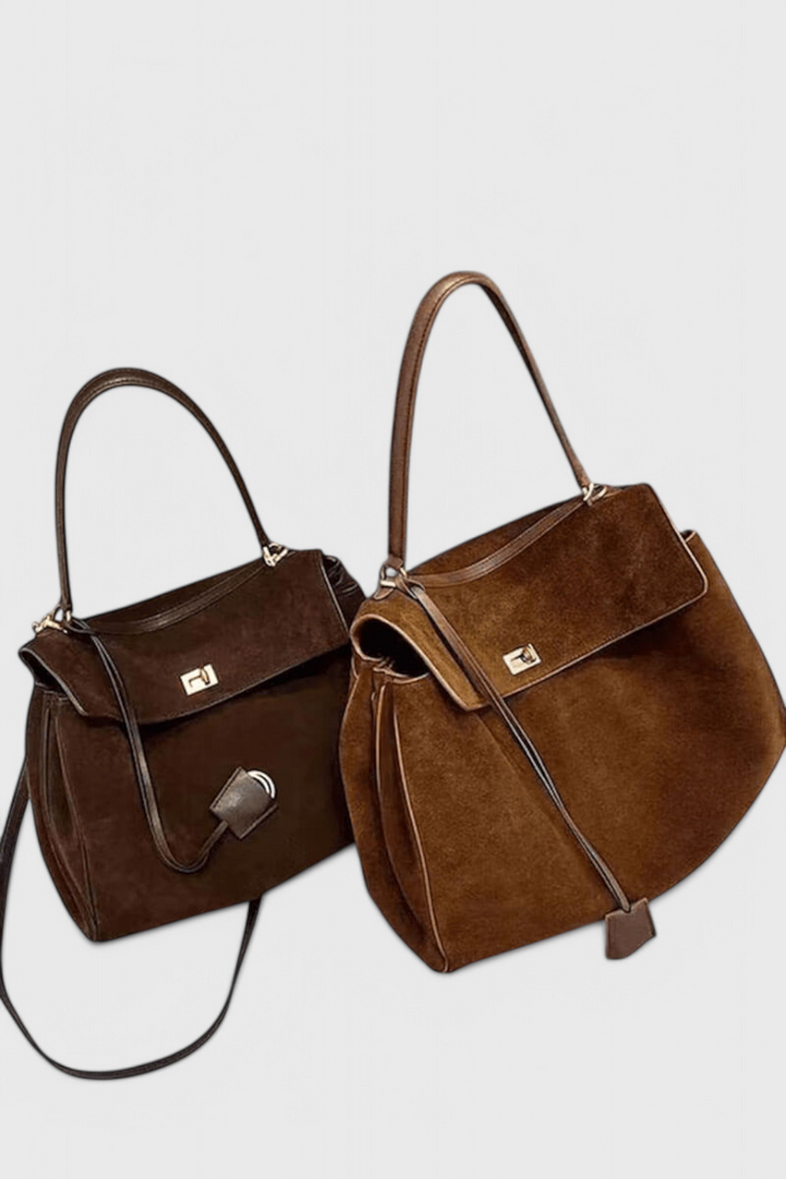 HENNA – Bolso de Hombro de Ante