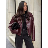 IVONE – Bomber de cuero