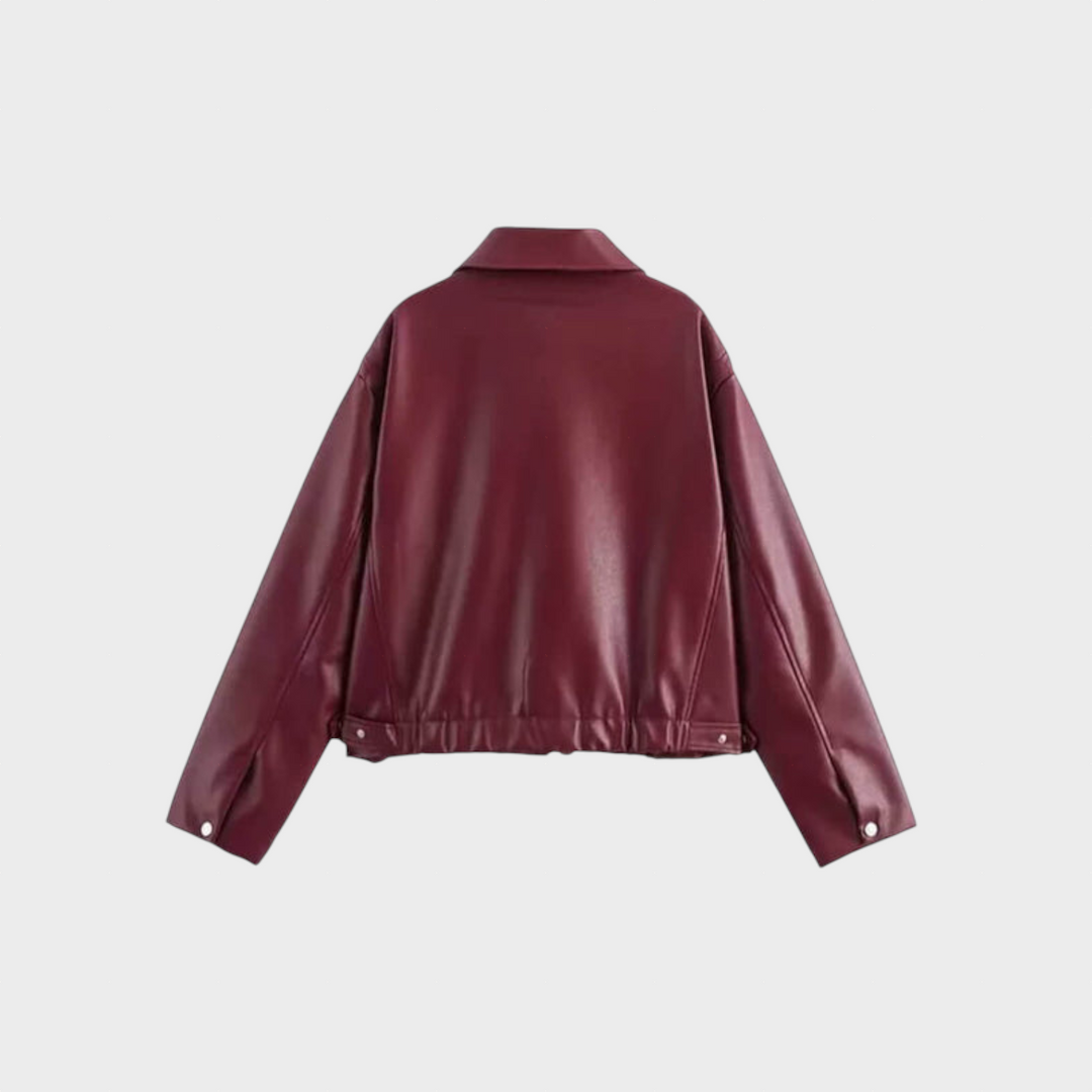 IVONE – Bomber de cuero
