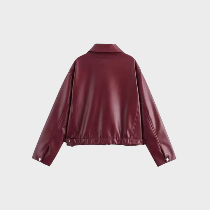 IVONE – Bomber de cuero