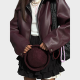 IVONE – Bomber de cuero