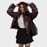 IVONE – Bomber de cuero