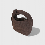 REMI – Bolso Mini Woven con Detalle de Nudo