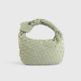 REMI – Bolso Mini Woven con Detalle de Nudo