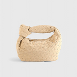 REMI – Bolso Mini Woven con Detalle de Nudo