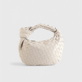 REMI – Bolso Mini Woven con Detalle de Nudo