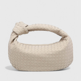 LILA – Bolso Mediano Woven con Detalle de Nudo