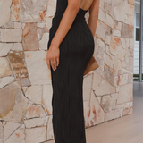 SALIMA – Vestido plisado sofísticado