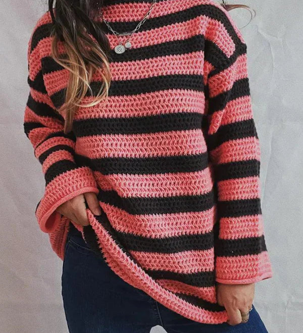 HELLEN – Jersey de punto a rayas