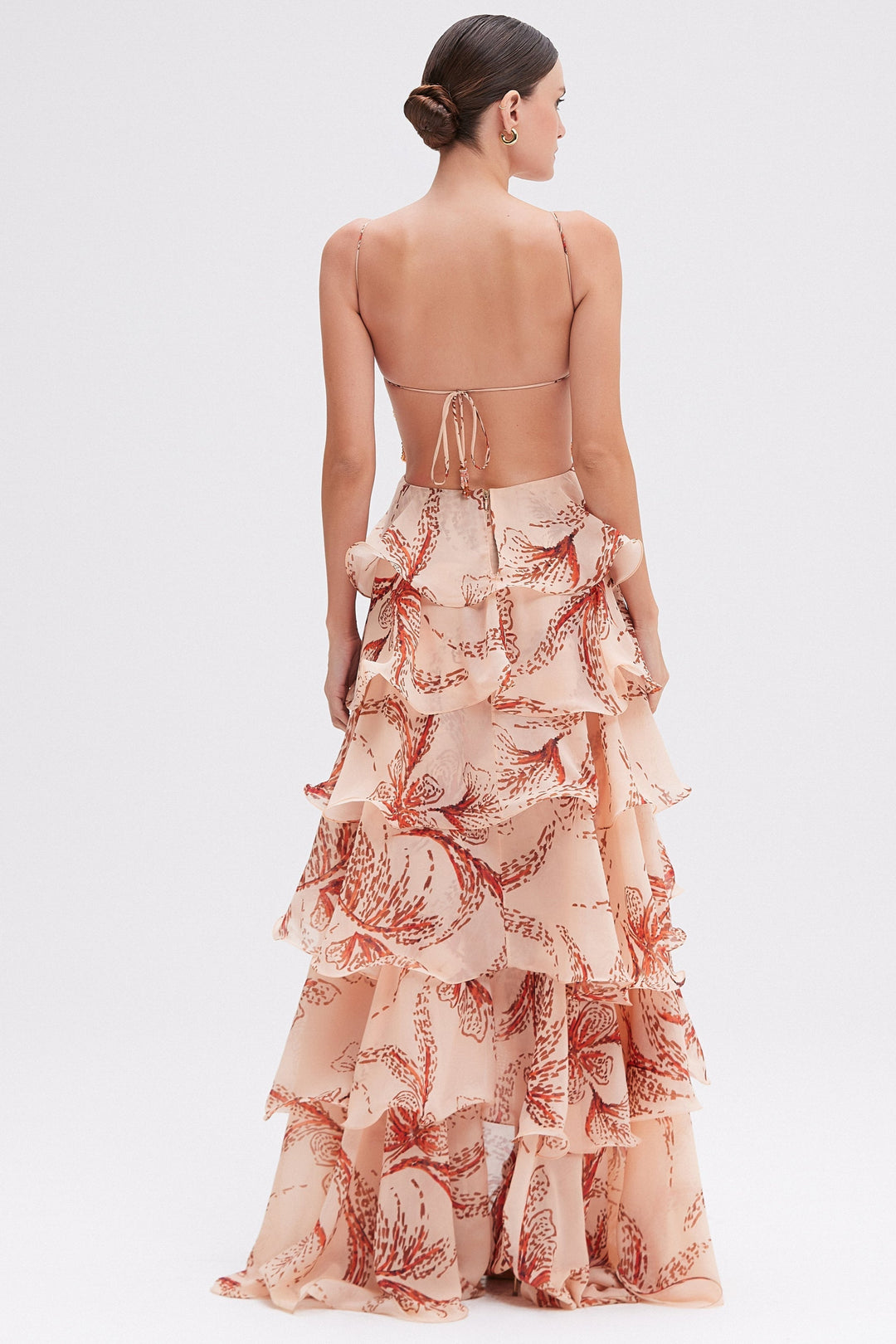NAHIA – Vestido con Volantes