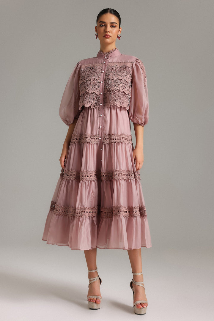 ROSE – Vestido de encaje elegante