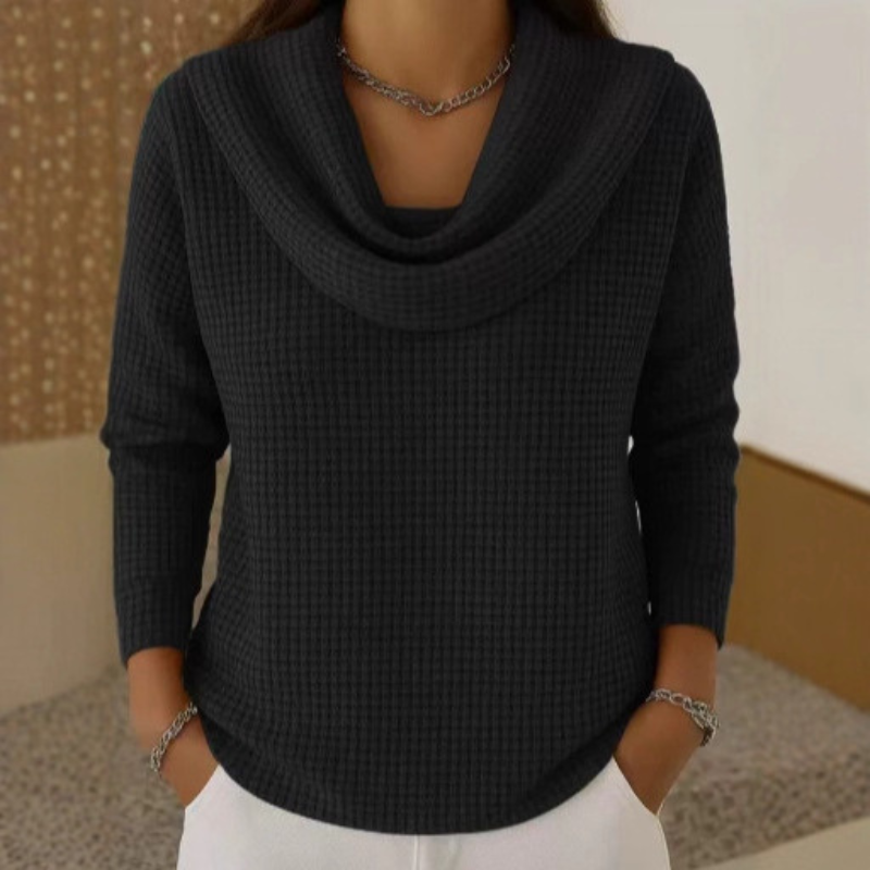 GRACE – Suéter Acogedor de Cuello Alto