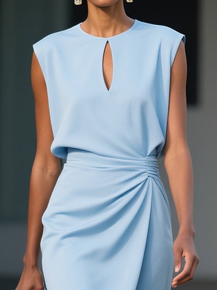 ALESSIA – Vestido midi de diseño