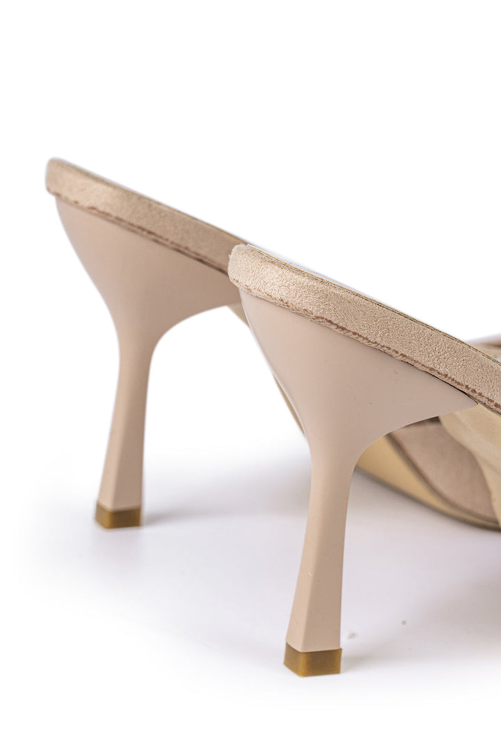 VELVET – Sandalias de tacón alto con punta afilada adornadas con strass