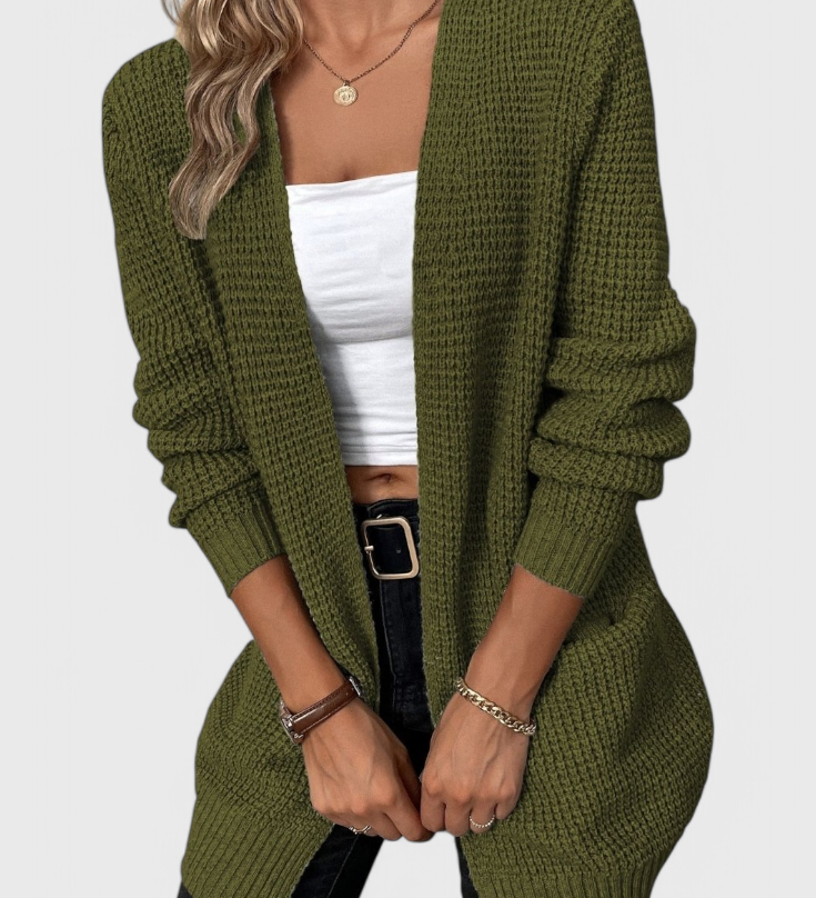 ANNELIESE – Cárdigan de Mezcla de Cachemira Premium