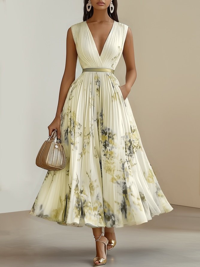 ISABEL – Vestido estampado elegante