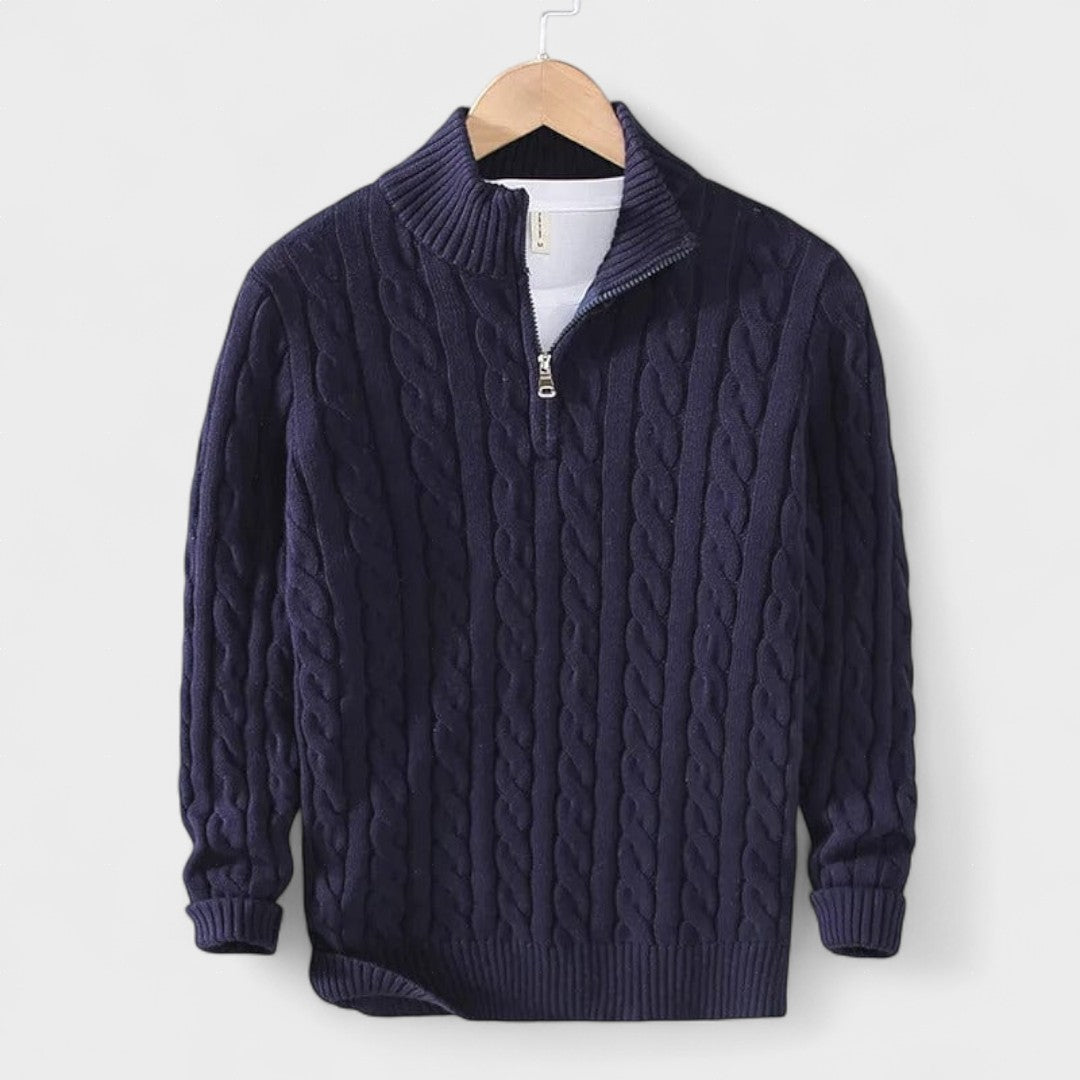 ANTON – Jersey con cremallera