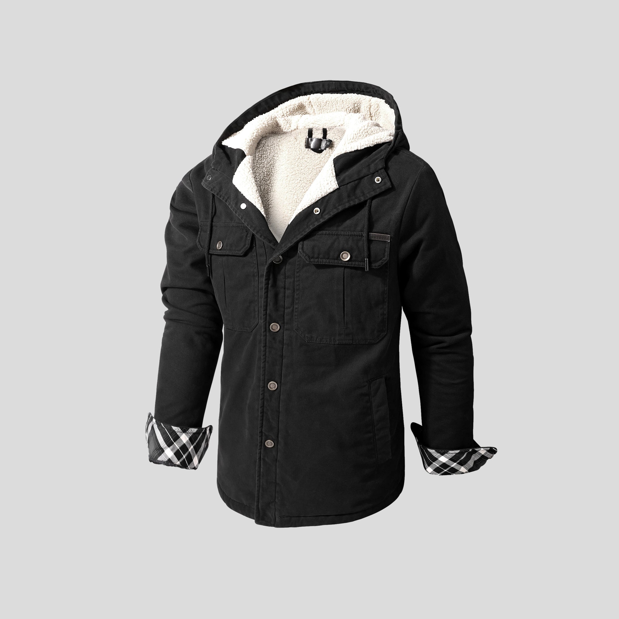 ABSAIL – Chaqueta con capucha para hombre