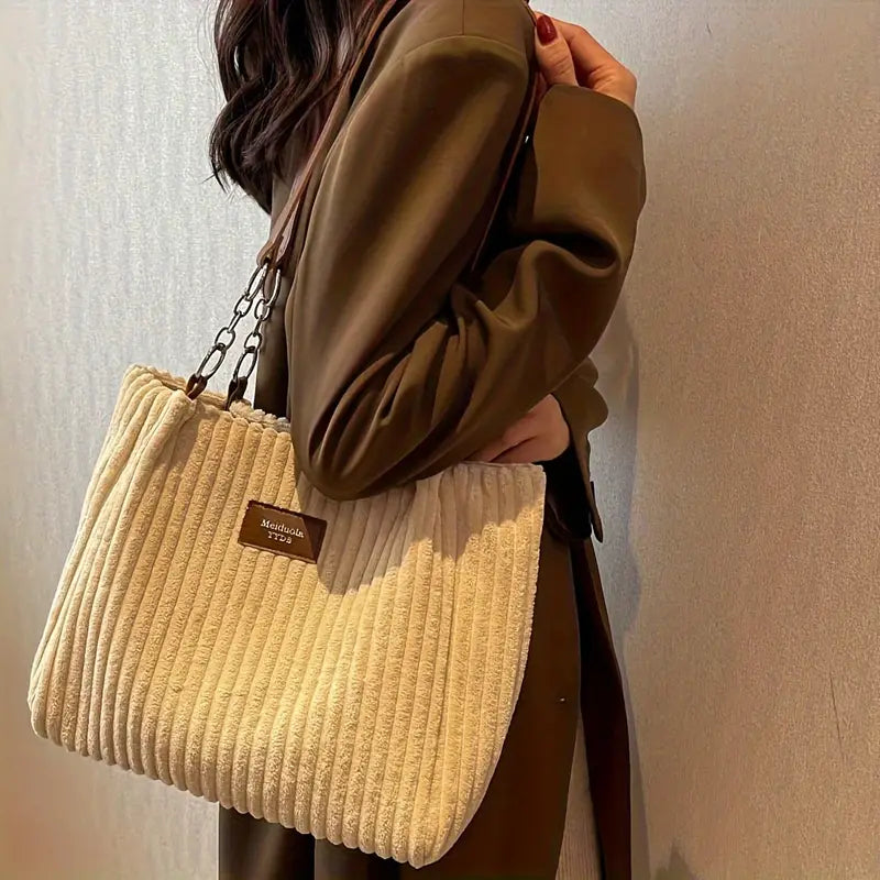 IFÉ – Bolso de pana de asas dobles